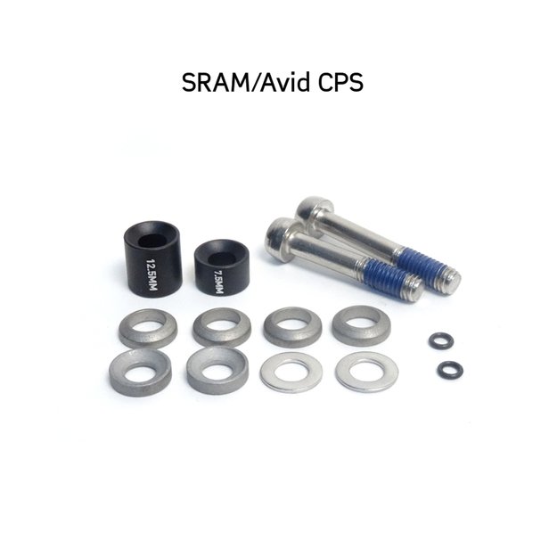 Stabdžių disko ir suporto adapteris SRAM AM POST SPACER // 10S SS CPS ir STD varžtai 2