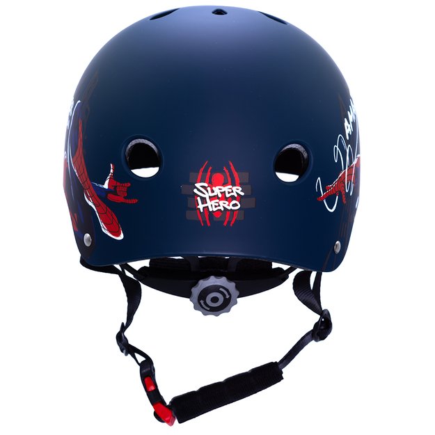 &Scaron;almas DISNEY Bmx/Skate Spiderman S/M 54-58cm (mėlynas)