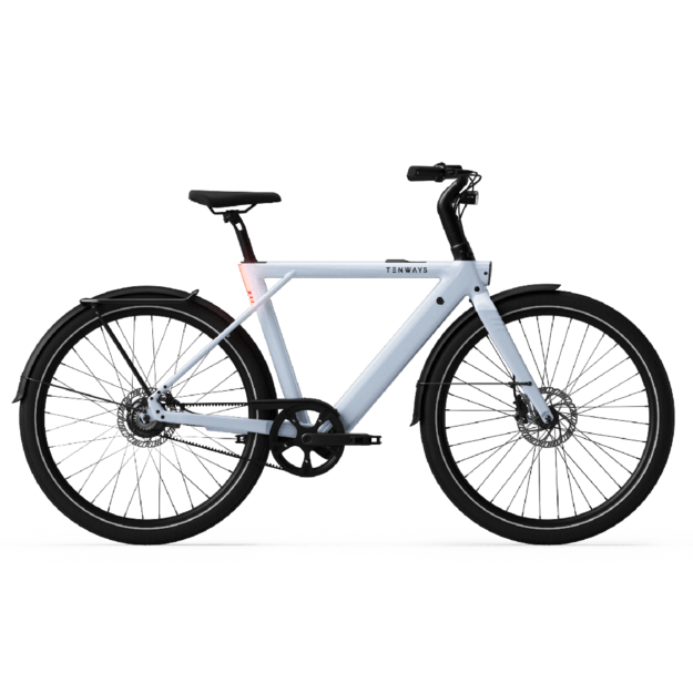 Elektrinis dviratis TENWAYS CGO009 (šaltos mėlynos spalvos) V1