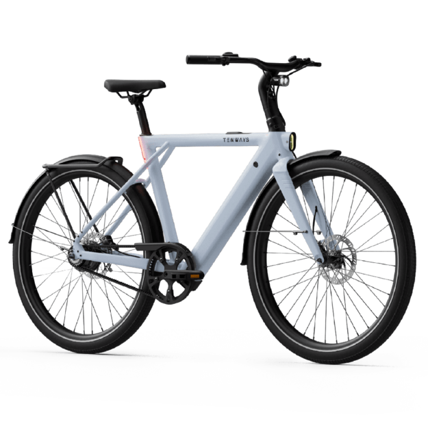 Elektrinis dviratis TENWAYS CGO009 (šaltos mėlynos spalvos) V1 1