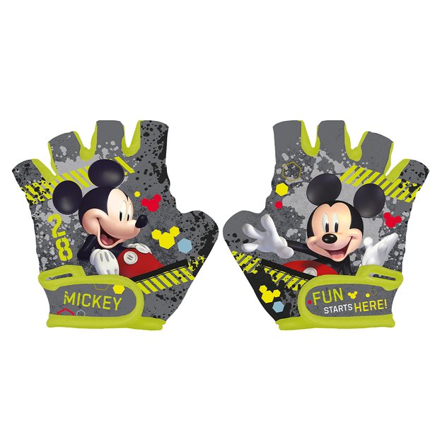 Vaiki&scaron;kos pir&scaron;tinės MICKEY (pilka/žalia)