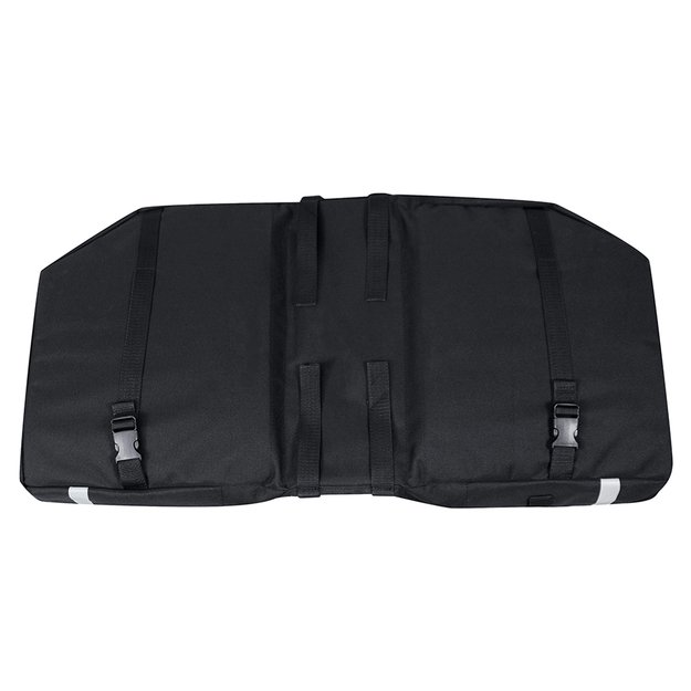 &Scaron;oniniai krep&scaron;iai ant bagažinės FORCE Noem // 2 x 10 L (juoda) 1