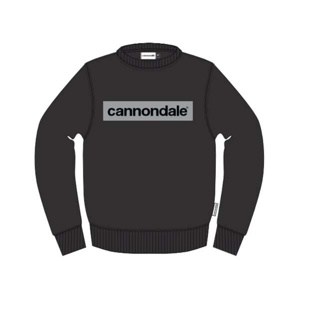 CANNONDALE LIFESTYLE SWEATSHIRT BLK/CGR