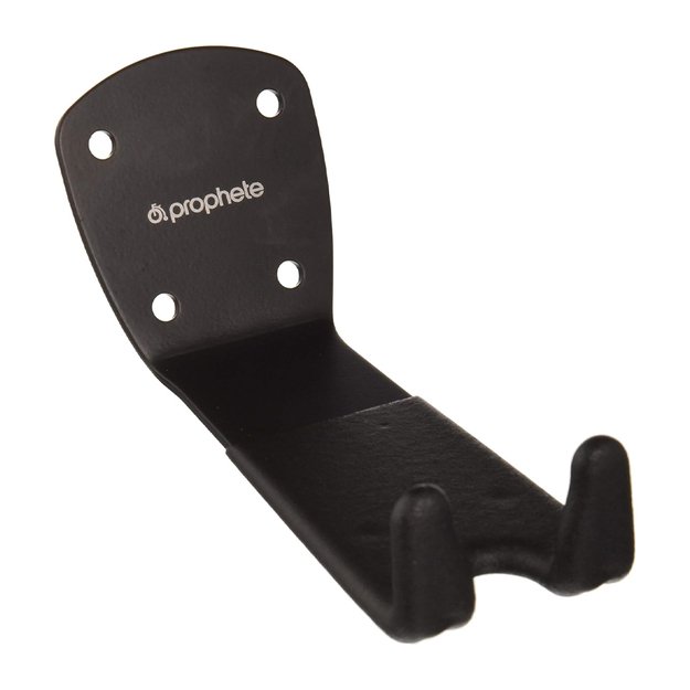 Dviračio laikiklis ant sienos Prophete Wall Support // plienas, max 20 kg (juoda)