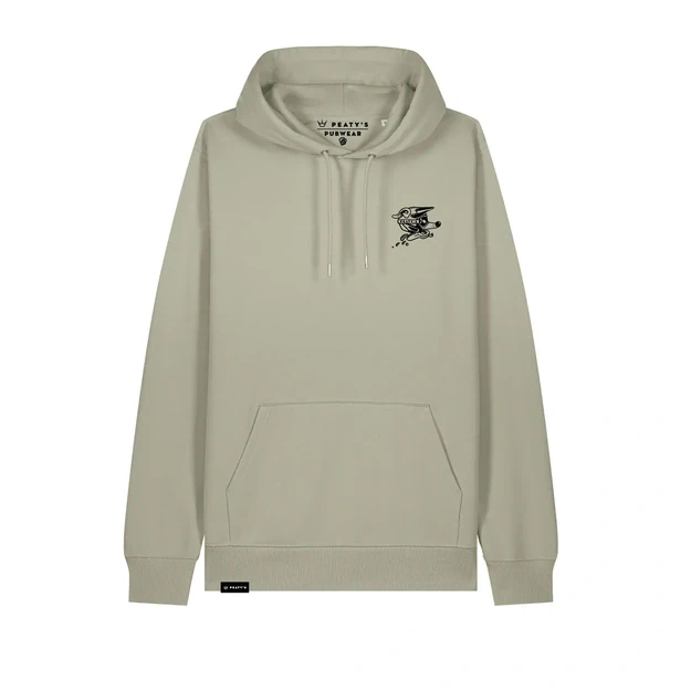 PEATY S PUBWEAR HOODY - DESCEND / STONE (PPW-26-HDY-DSND-STN)
