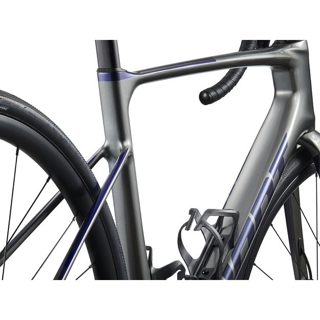 Plento dviratis GIANT Defy Advanced 1, tamsiai pilkas/mėlynas