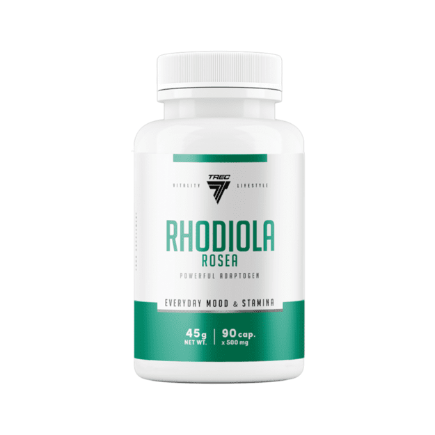Adaptogenas TREC RHODIOLA ROSEA, 90 kapsulių
