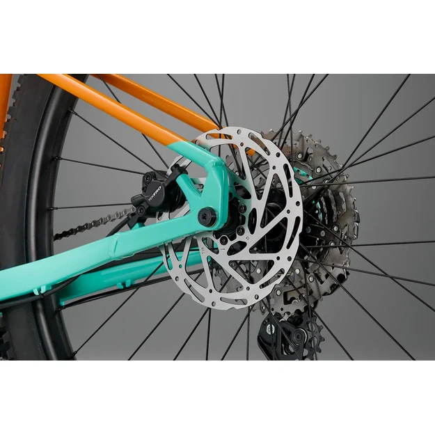 Dviratis WHYTE Secta S Gloss coral orange with turquoise (AWSECS)