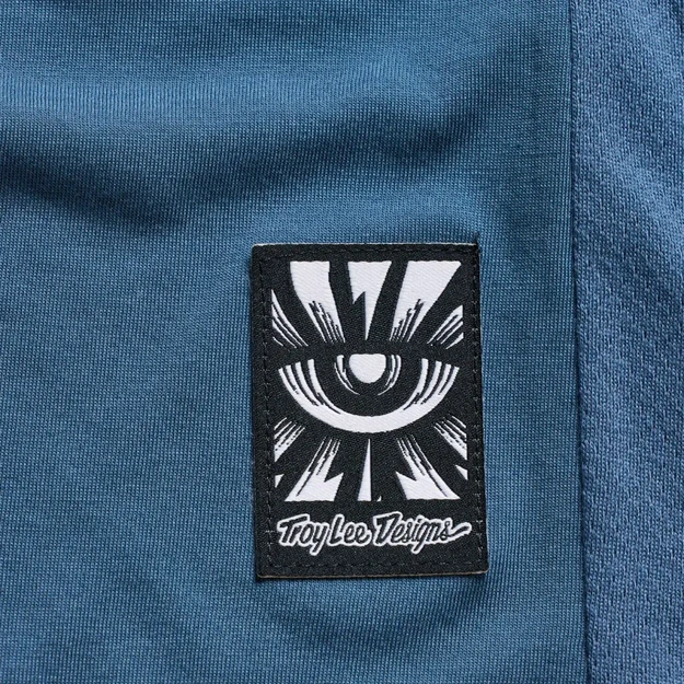 TLD MENS LONG SLEEVE JERSEY SKYLINE RIDE TEE HANDLEBAR SLATE (38370100)
