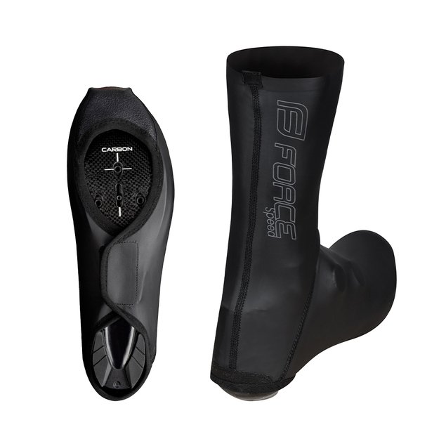 Antbačiai FORCE Speed Road // L - XL (EU 43-46) (juoda)