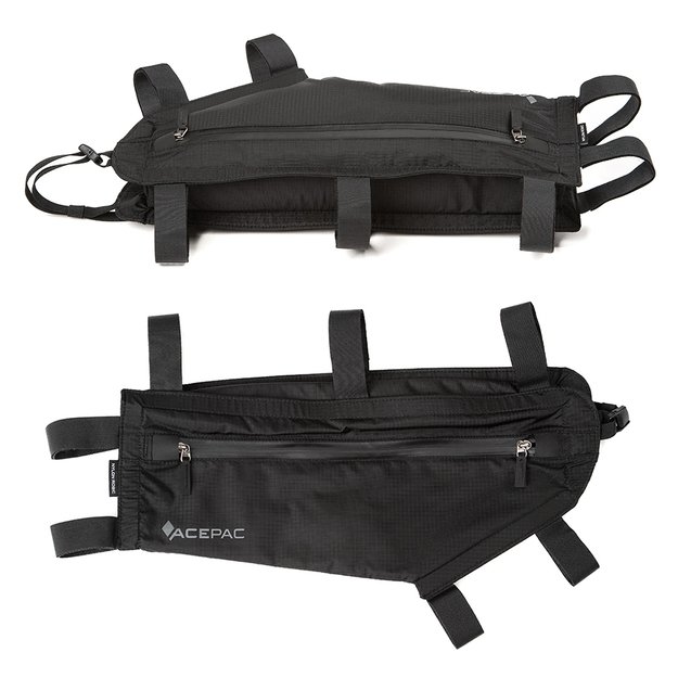 Krepšys ant rėmo Acepac Zip Frame Bag M MKIII // 3,7 l, dydis: M (juodas) 2