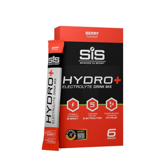 SIS GO Hydro+ Hydration milteliai Berry 6 x 4,5g