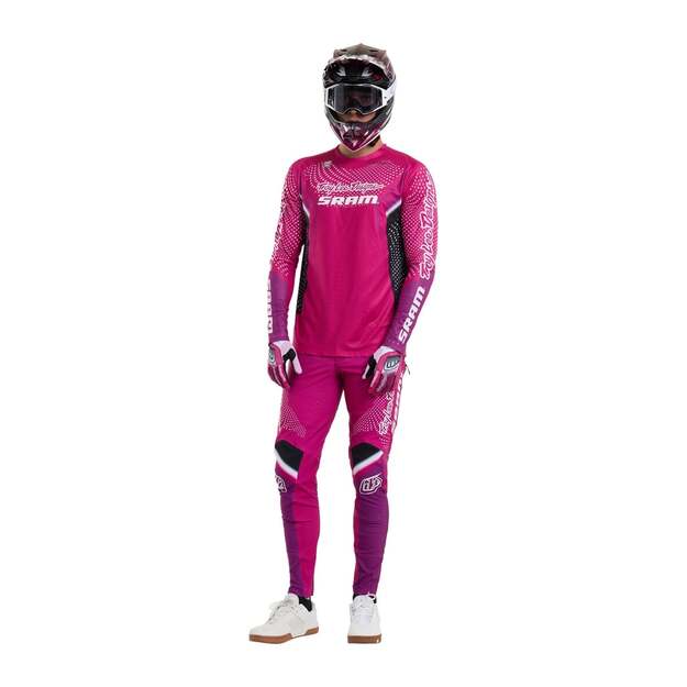 TLD PANTS SPRINT ULTRA TROY LEE DESIGNS X SRAM RADIOSCAPE FUSCHIA (25695500) 2