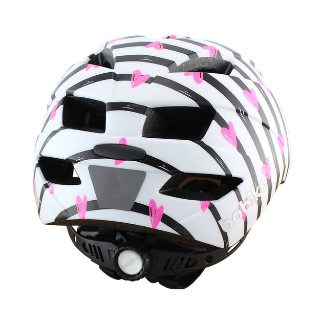 Šalmas BoBike ZEBRA // dydis: S (52-56 cm) (balta) 1