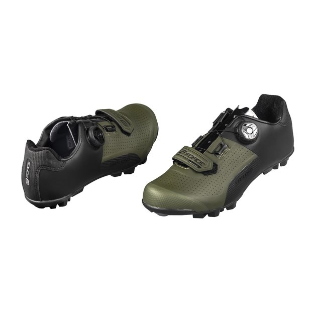 Batai FORCE Virtuoso MTB/Gravel // dydis: 39 (juoda/žalia) 2