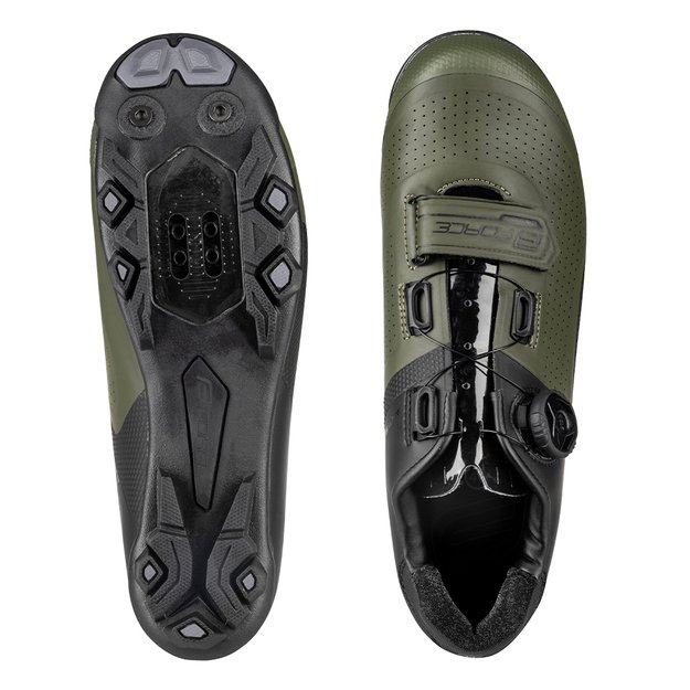 Batai FORCE Virtuoso MTB/Gravel // dydis: 39 (juoda/žalia) 3