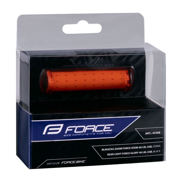 Galinis žibintas FORCE ATOM 40LM USB, juodas 2