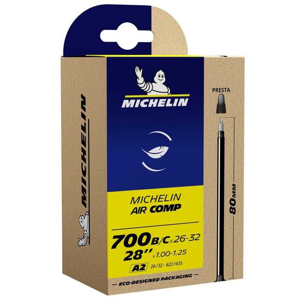 MICHELIN TUBE AIR COMP ULTRALIGHT GAL-FV 48MM 700X33/46 (938482)