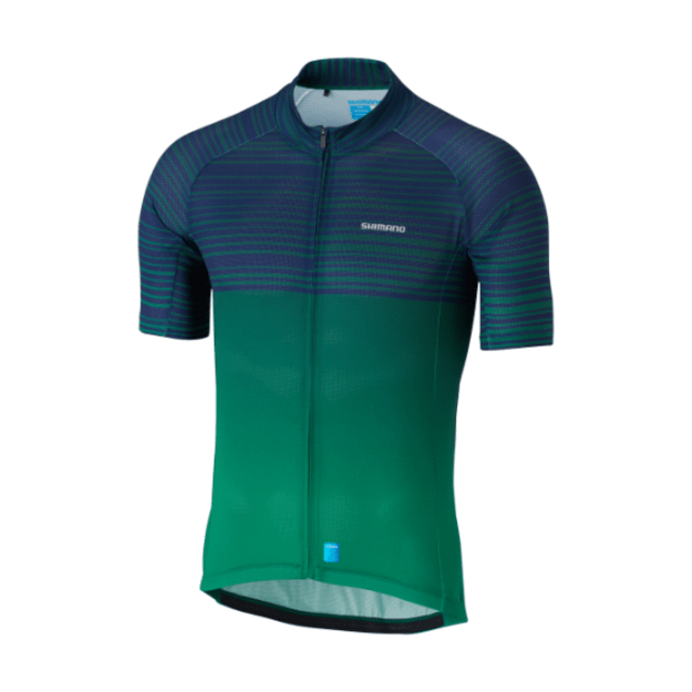 Marškinėliai SHIMANO CLIMBERS JERSEY Men Green vyriški (Žalia)