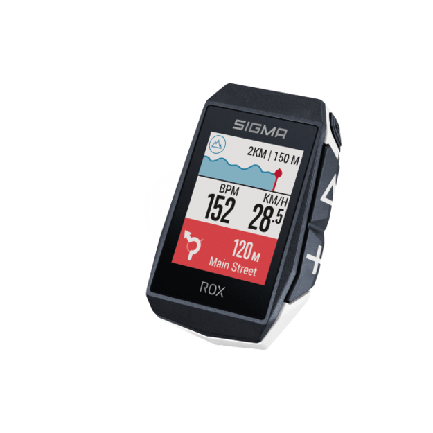 Sigma GPS dviračio kompiuteris ROX 11.1 EVO (juodas) 1