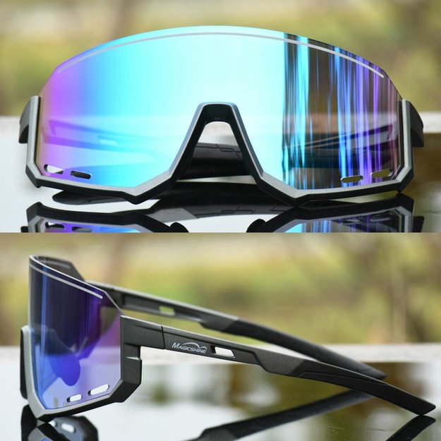 Akiniai Magicshine SPRINTER Photochromic +REVO (mėlyna/pilka) 5