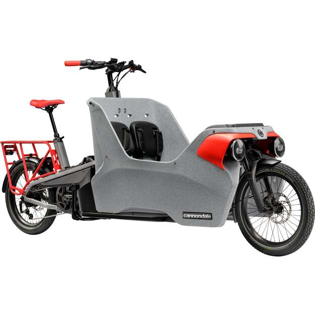 Elektrinis cargo dviratis CANNONDALE WONDERWAGEN NEO 1 (C68103U10/GRY) 1