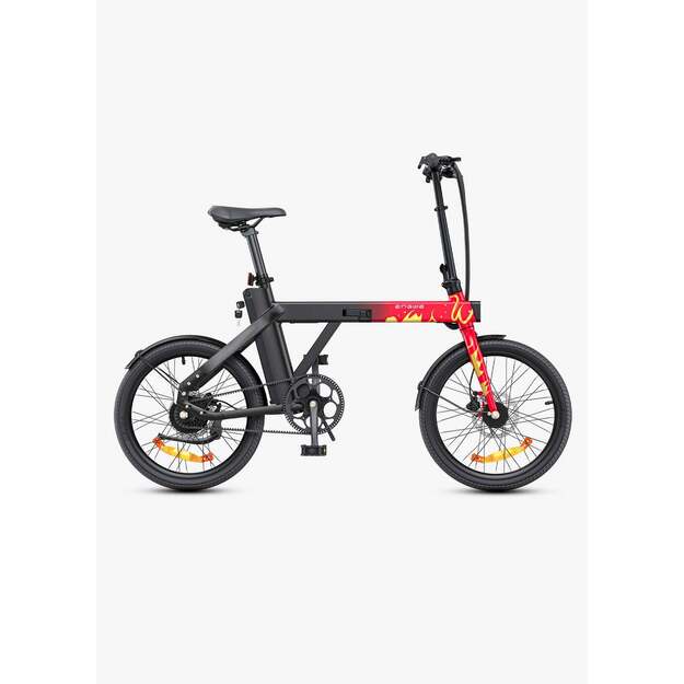 Sulankstomas elektrinis dviratis Engwe P20 250Wh 20" olimpyc raudonas 1