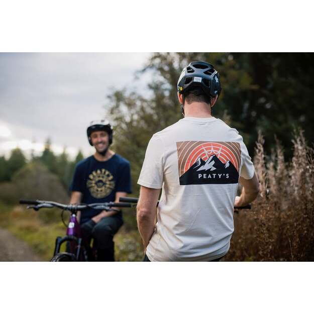 PEATY S PUBWEAR TRIKO S KR&Aacute;TK&Yacute;M RUK&Aacute;VEM SUNSET VINTAGE WHITE (PPW-25-TEE-SET-WHT) 3