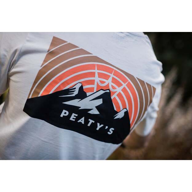 PEATY S PUBWEAR TRIKO S KR&Aacute;TK&Yacute;M RUK&Aacute;VEM SUNSET VINTAGE WHITE (PPW-25-TEE-SET-WHT) 4