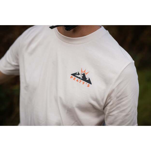 PEATY S PUBWEAR TRIKO S KR&Aacute;TK&Yacute;M RUK&Aacute;VEM SUNSET VINTAGE WHITE (PPW-25-TEE-SET-WHT) 2