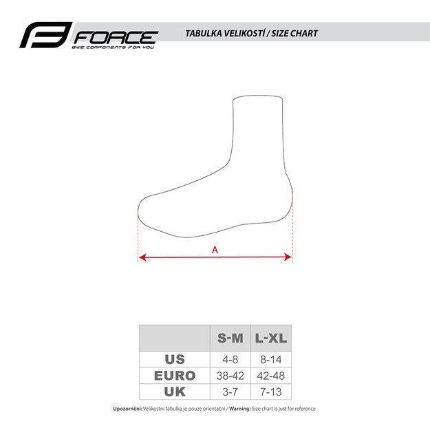 Antbačiai FORCE Cozy - Road // S-M (38-42) (juoda) 3