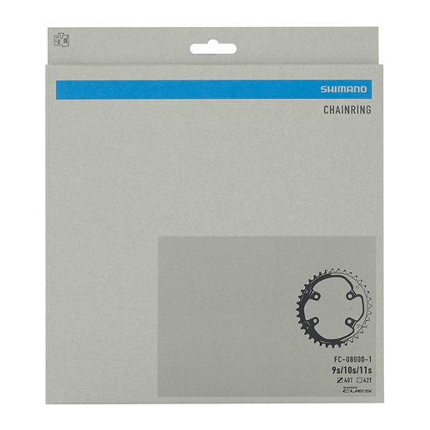 Priekinė žvaigždė Shimano CUES FC-U8000-1 // 40T, B.C.D.: 110 mm 1