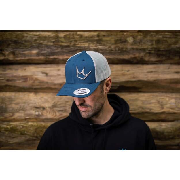 PEATY S PUBWEAR TRUCKER CAP CROWN NAVY / SILVER (PPW-CAP-CWN-NVY) 1