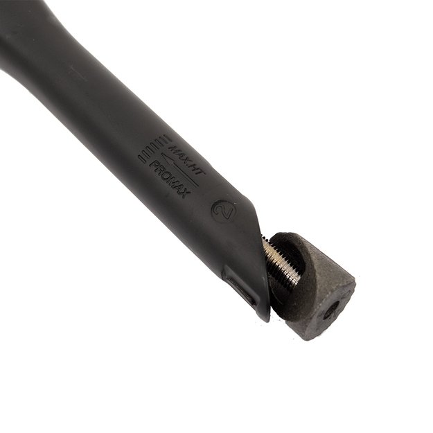 Vairo iškyša Promax // 110 mm, 25,4 mm, 180°, aliuminė 2
