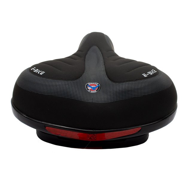 Balnelis BENSON E-BIKE // 235 x 195 mm (juoda/pilka)