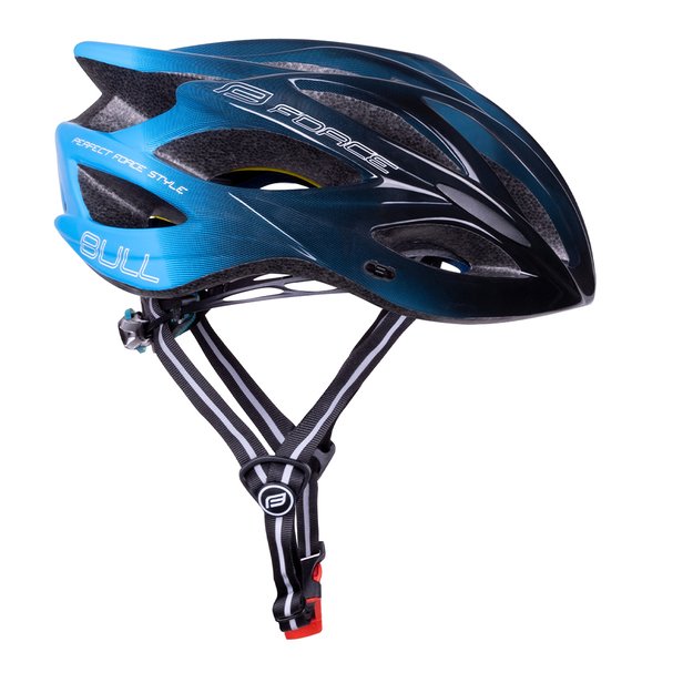 Šalmas FORCE BULL HUE MIPS // dydis L-XL (58-61 cm) (mėlyna/juoda) 1