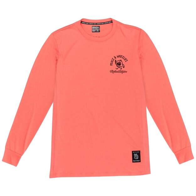 TLD YOUTH LS JERSEY SKYLINE RIDE TEE P&W MELON (38504600)
