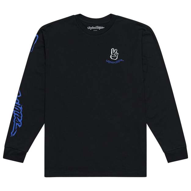 TLD LONG SLEEVE TEE PEACE OUT BLACK (72957301)