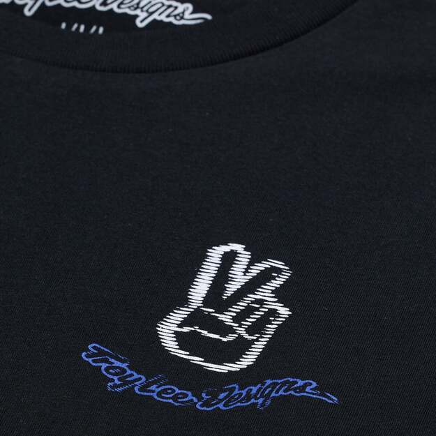TLD LONG SLEEVE TEE PEACE OUT BLACK (72957301) 2
