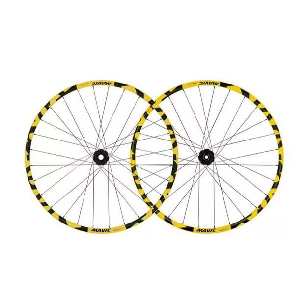 MAVIC DEEMAX DH YELLOW 29  20X110 / 12X157 SRAM XD 6-BOLT PAIR (P00099905)