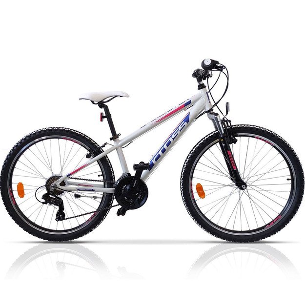 CROSS Speedster Girl 26  21G dydis 12,5  (32cm) (balta/juoda/mėlyna)
