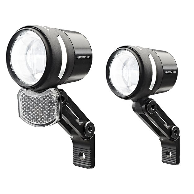 Priekinis žibintas Trelock Airflow 100 // 100 Lux, E-Bike (6-12V), LS 780-T 2