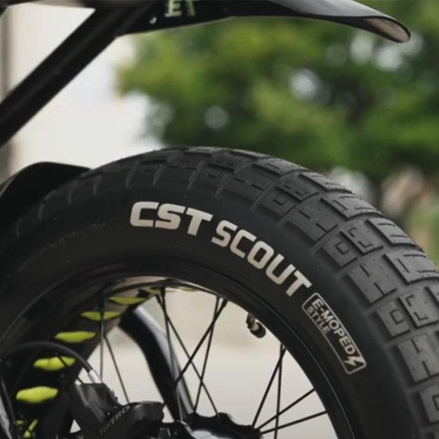 Padanga CST Scout CEB-01 20  x 4.00  // E-50, E-Bike Fat bike dviračiams 3