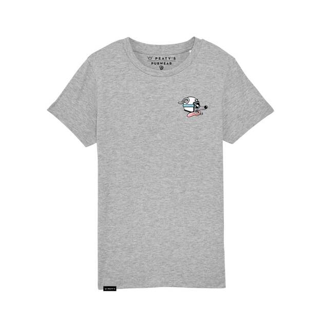 PEATY S KIDSWEAR TRIKO S KRÁTKÝM RUKÁVEM - CAN CAN / GREY (PKW-25-TEE-CAN-MGH) 1
