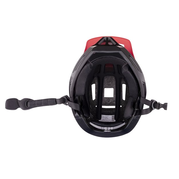 Šalmas FORCE Drop // dydis: S - M (55-58 cm) (juoda/raudona) 4