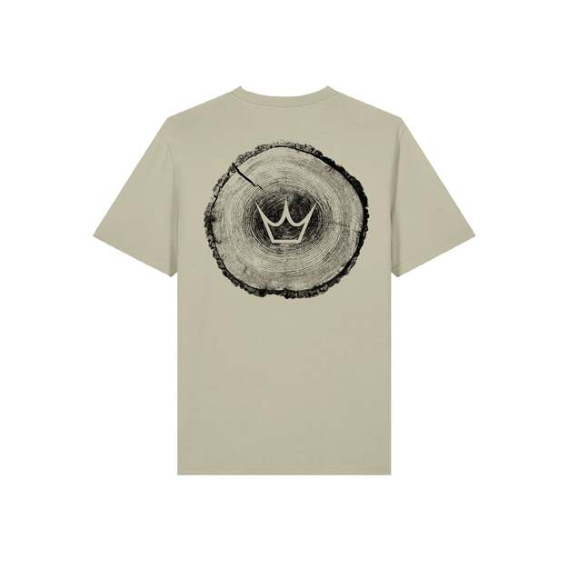 PEATY S PUBWEAR TRIKO S KR&Aacute;TK&Yacute;M RUK&Aacute;VEM TRAIL BUILD CREW / STONE (PPW-25-TEE-TBC-STN) 1