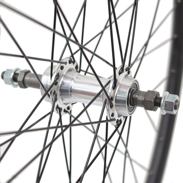 Galinis ratas Sunstart 28  // V-Brake, 36H, užsukamas žvaigždžių blokas, veržlė, dvigubas, aliuminis 2