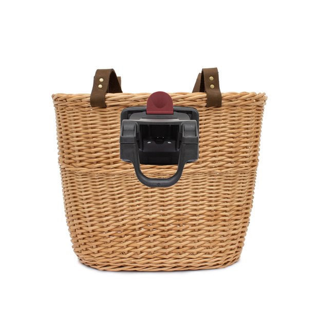 Dviračio krep&scaron;ys ant vairo // Lietuvos liaudies meistrų, rankų darbo, su laikikliu (smėlinis) 3