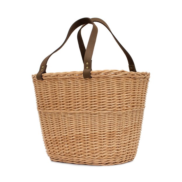 Dviračio krep&scaron;ys ant vairo // Lietuvos liaudies meistrų, rankų darbo, su laikikliu (smėlinis)