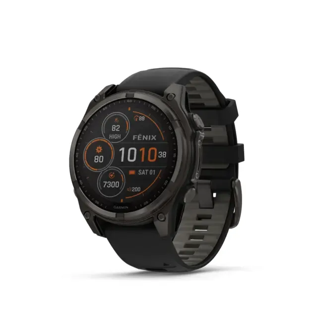 Išmanusis laikrodis Garmin fēnix® 8 Solar | 51mm | Carbon Gray - Black